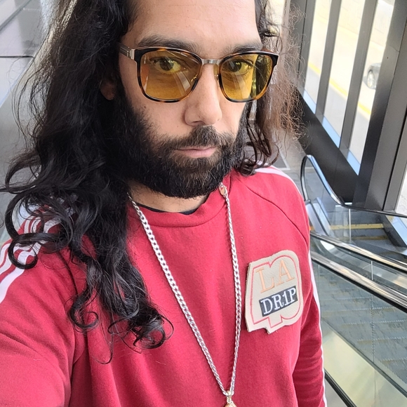 LA Drip Addidas Cre Neck Sweater Men's Medium - Picture 2 of 8